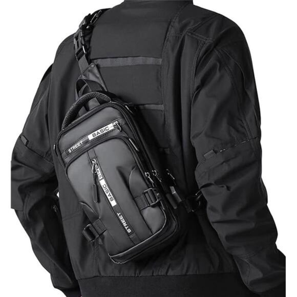 Crossbody Sling Backpack Chest Bag Daypack - For Hiking, Casual, Travel main image 6